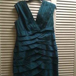 Turquoise formal dress- Adrianna Papell